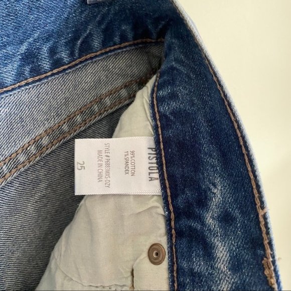 Pistola Charlie Cropped Destroyed Jeans - Picture 4 of 8